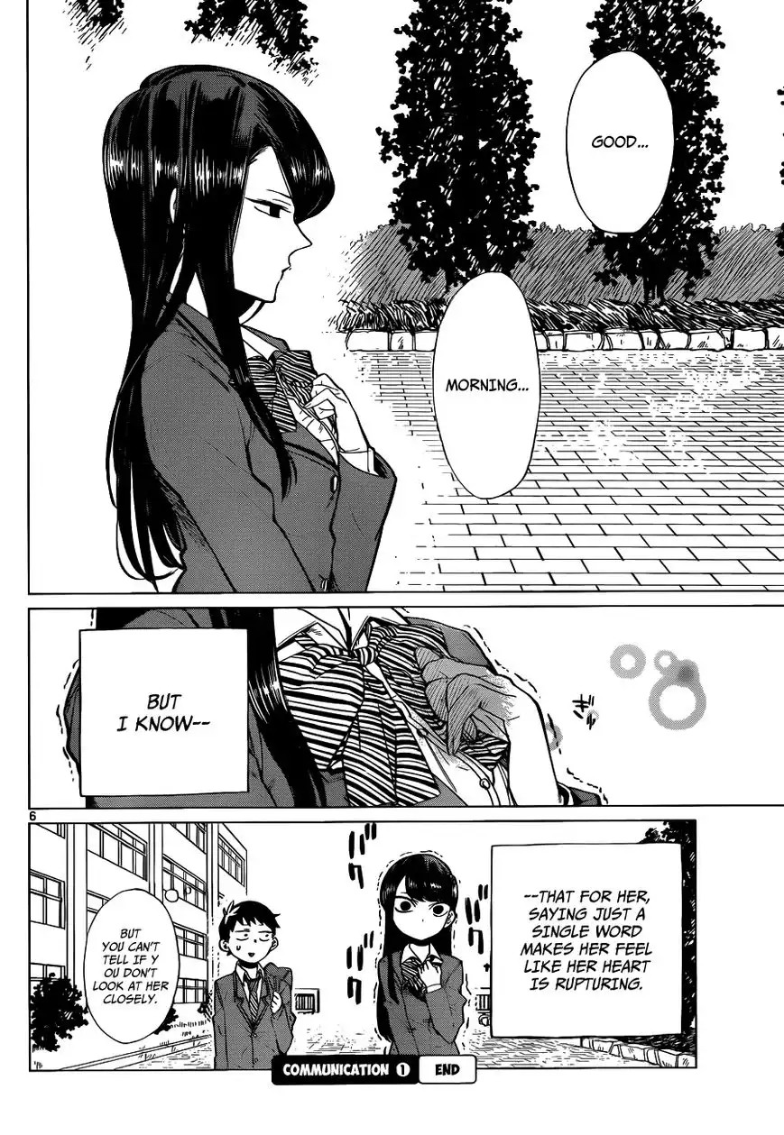 Komi-san wa Komyushou Desu Chapter 0 8